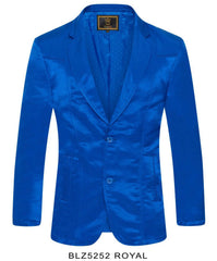 Men's Royal Blue Western Blazer