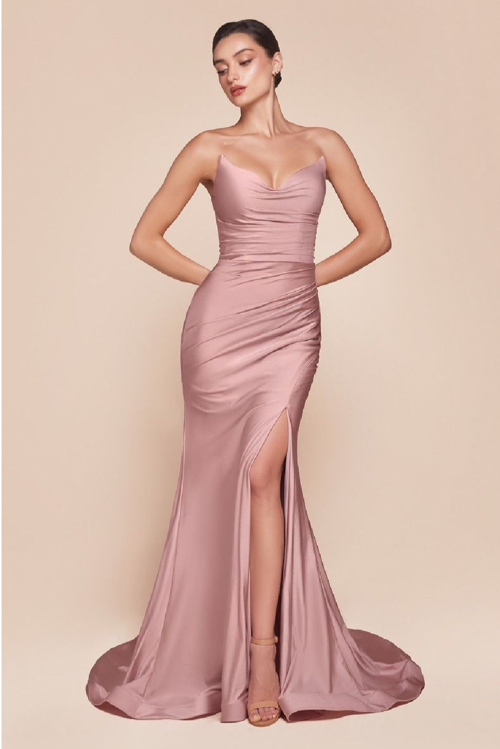 LaDivine by Cinderella Divine Evening Gown CD791