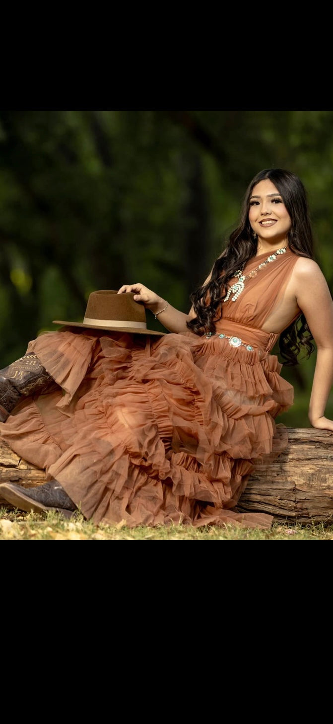 MELANIE SIENNA DRESS