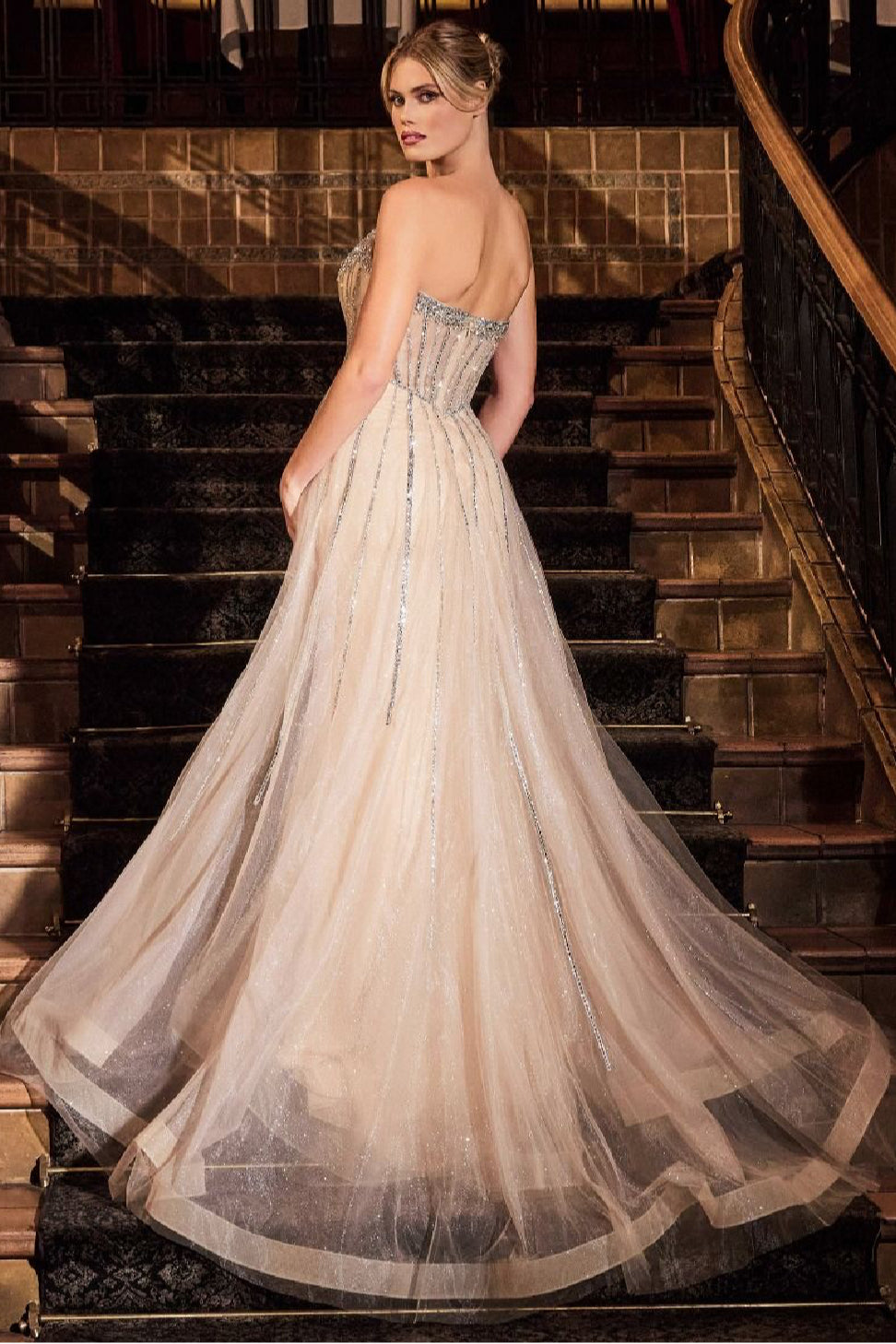 LaDivine by Cinderella Divine Evening Gown CB158