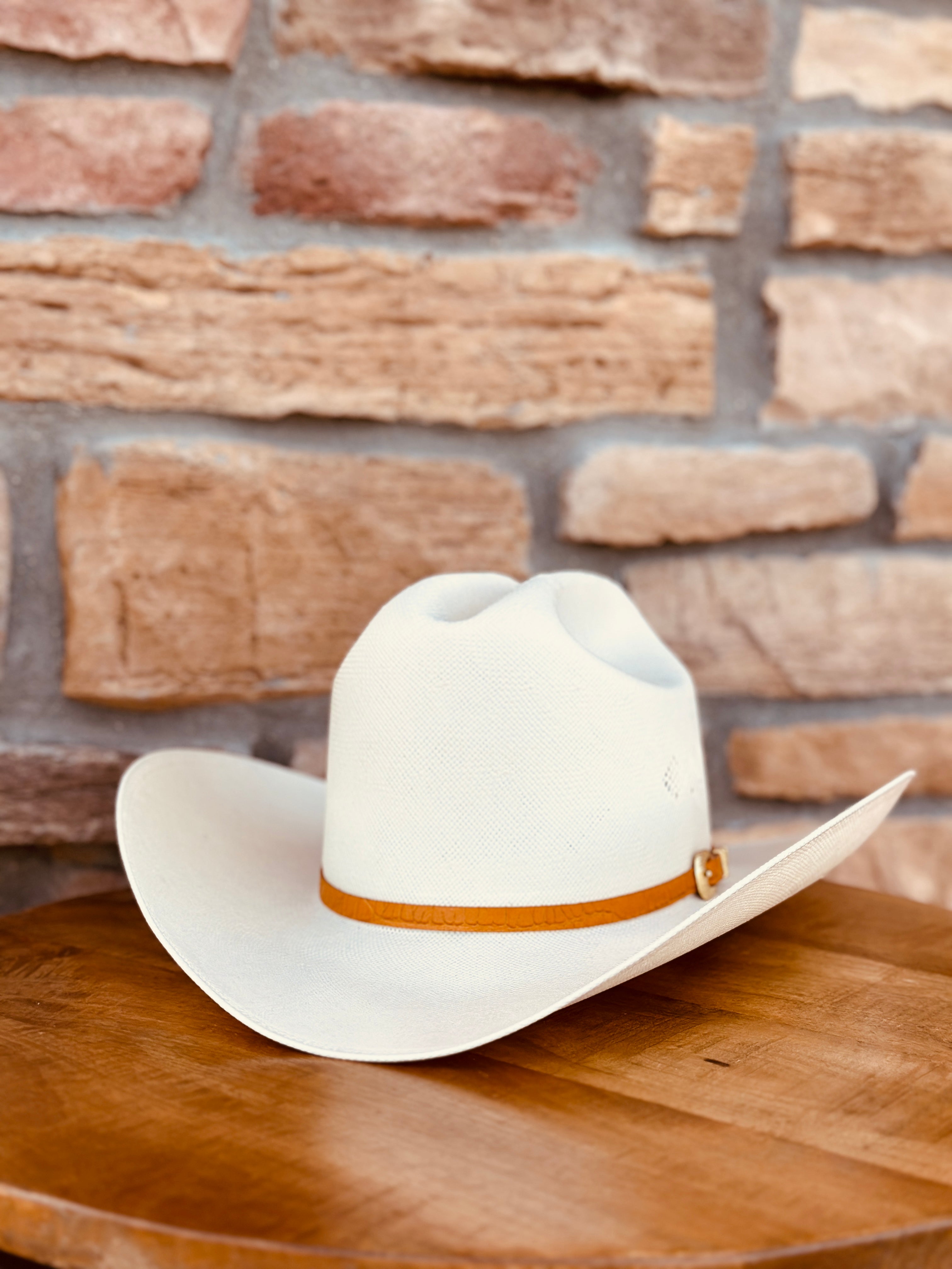 15X Larry Mahan El Primero Straw Hat 4" BRIM