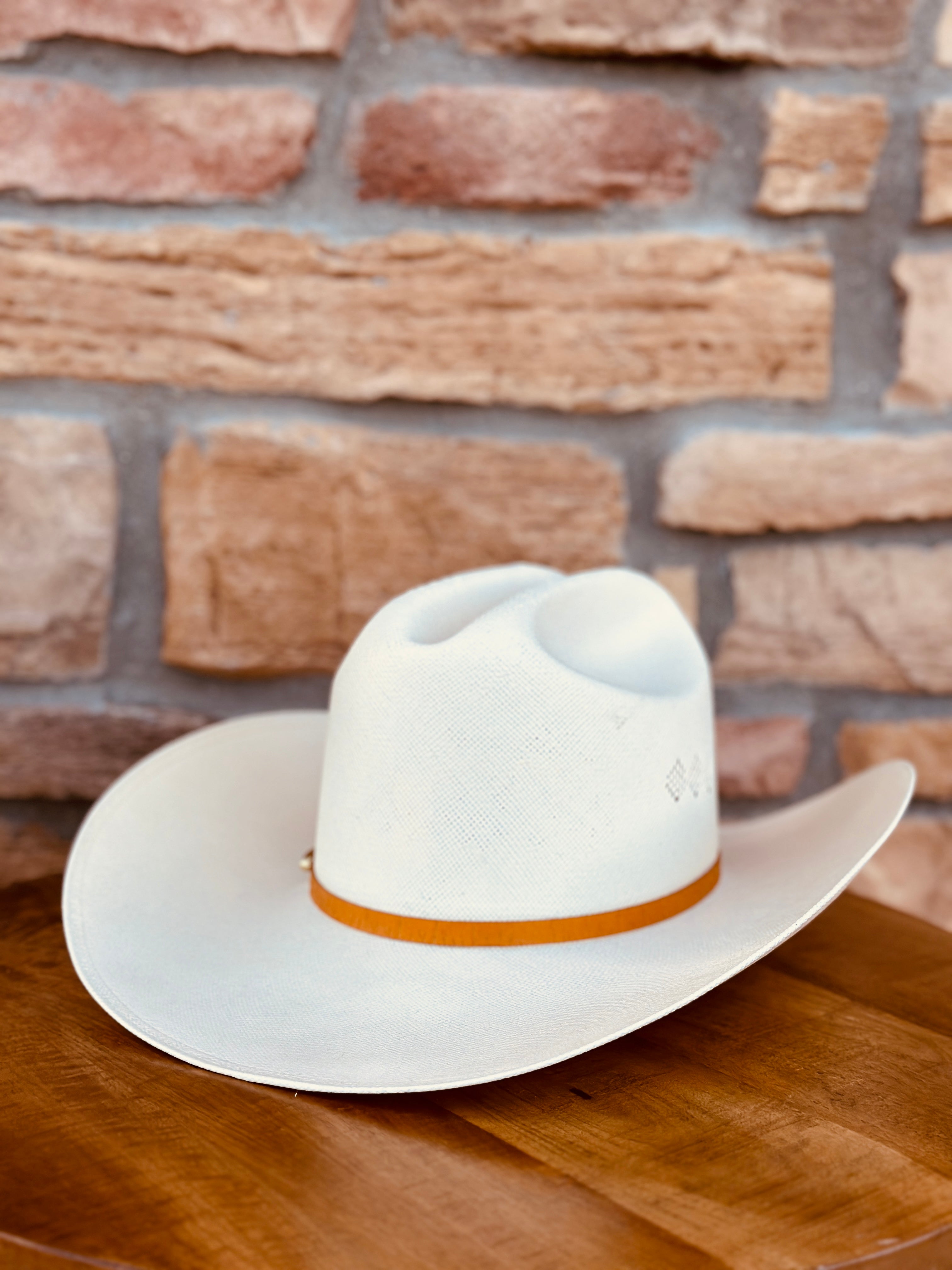 15X Larry Mahan El Primero Straw Hat 4" BRIM