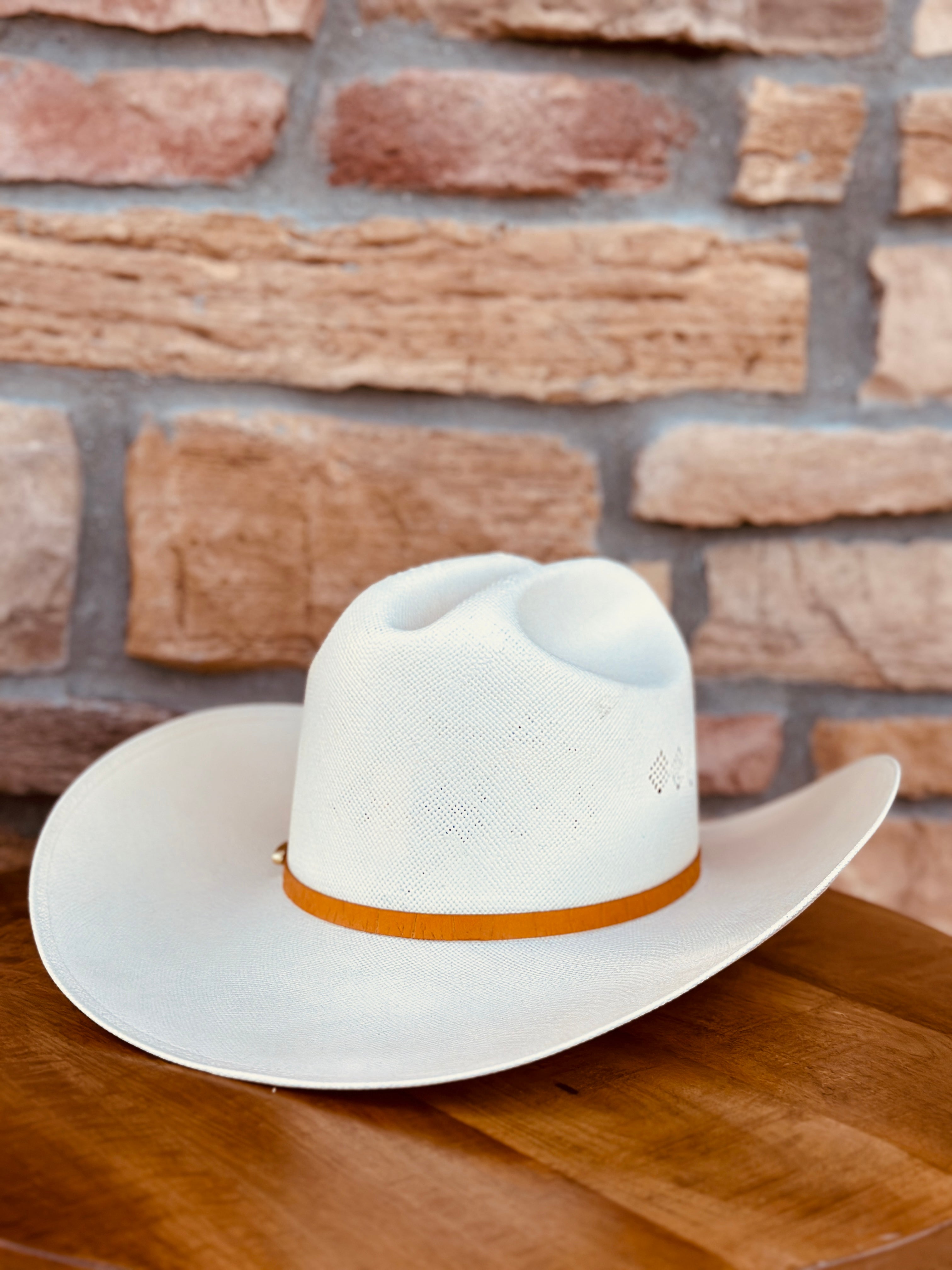15X Larry Mahan El Primero Straw Hat 4" BRIM
