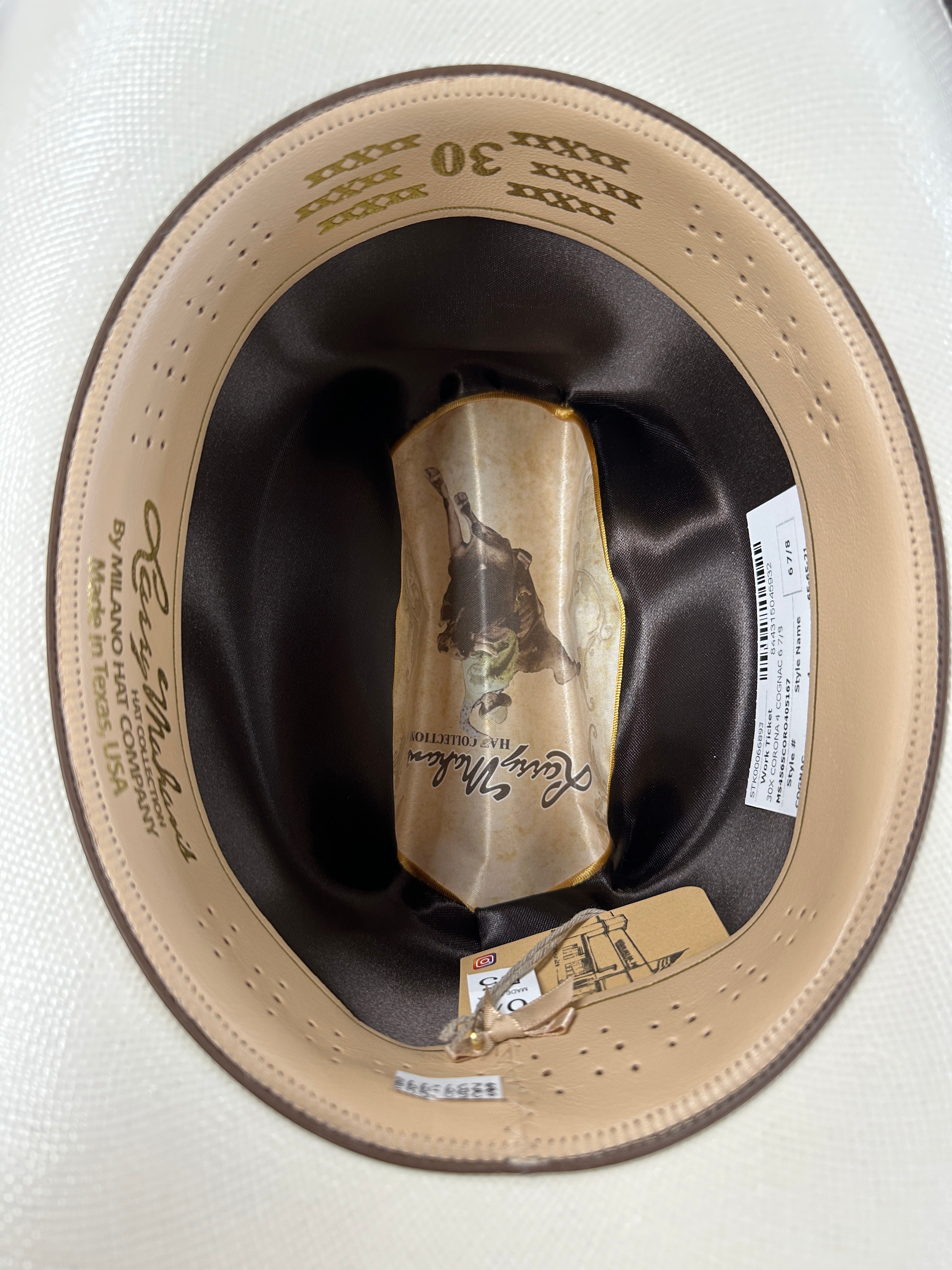 30X Larry Mahan Corona Straw Hat