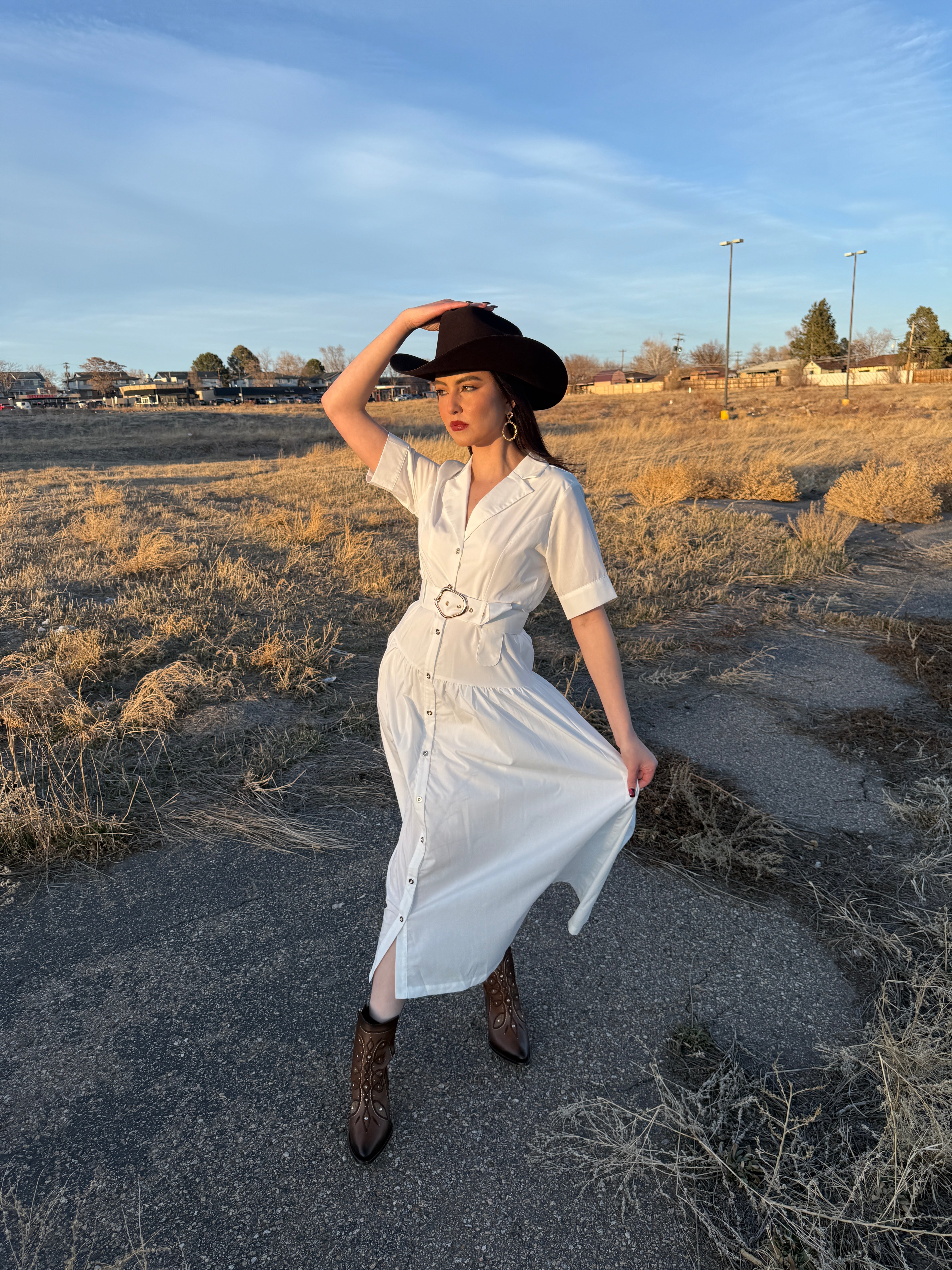Xiomara White Dress