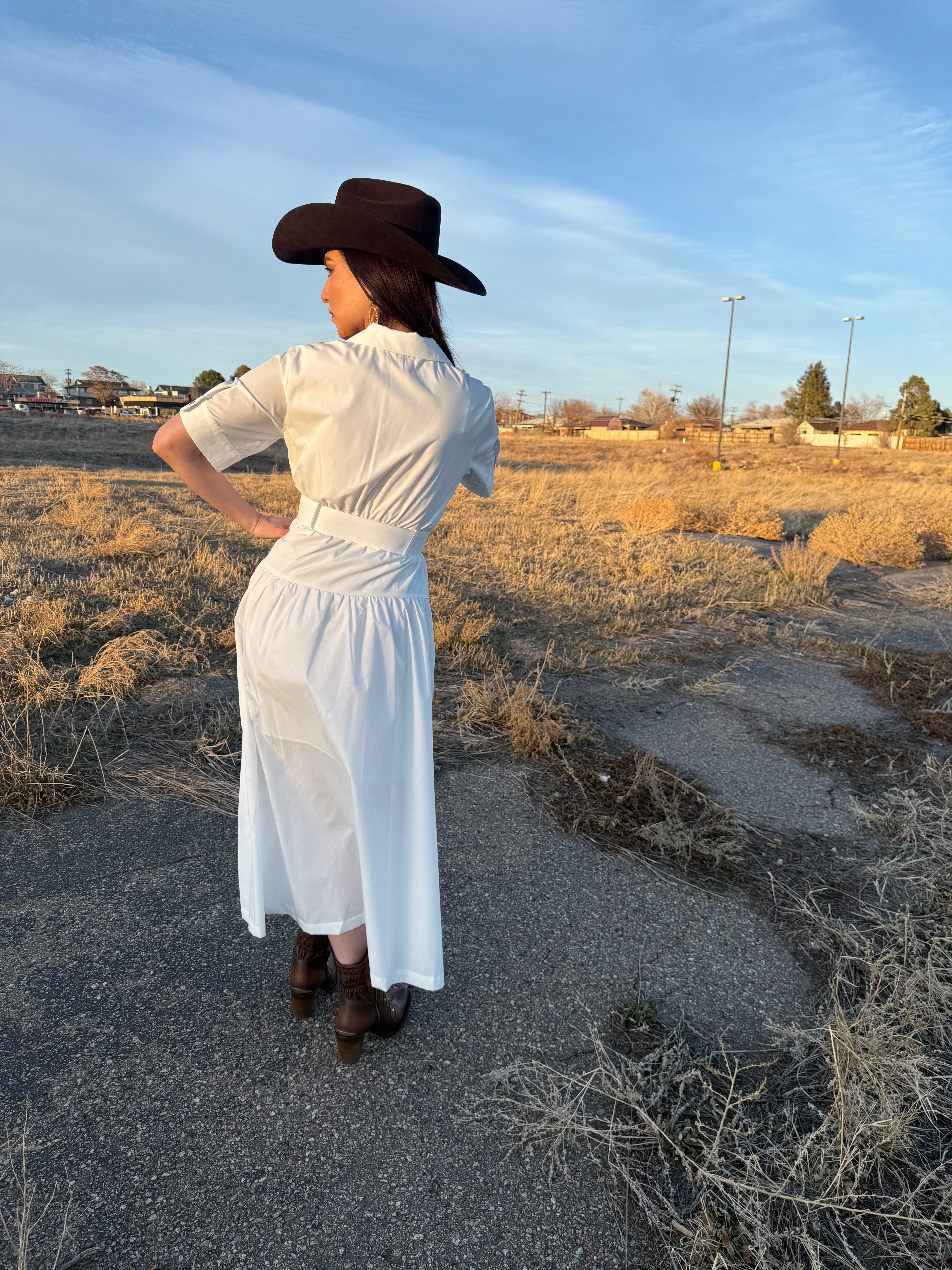 Xiomara White Dress