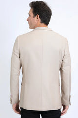 Men's Platini Khaki Western Blazer BLZ10532