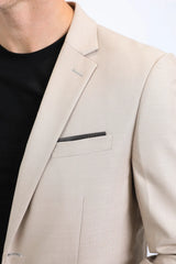 Men's Platini Khaki Western Blazer BLZ10532