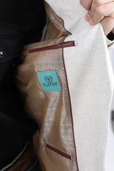 Men's Platini Beige Western Blazer BLW10523