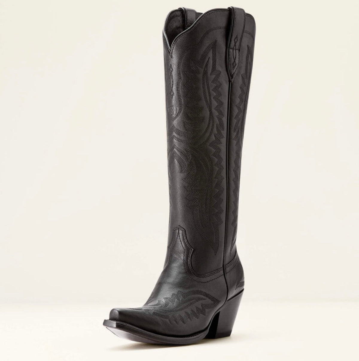 Women's Ariat Casanova Obsidian Black Snip Toe Boots