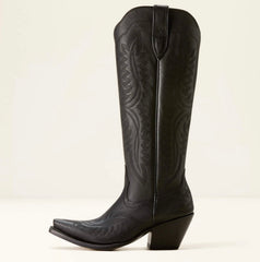 Women's Ariat Casanova Obsidian Black Snip Toe Boots