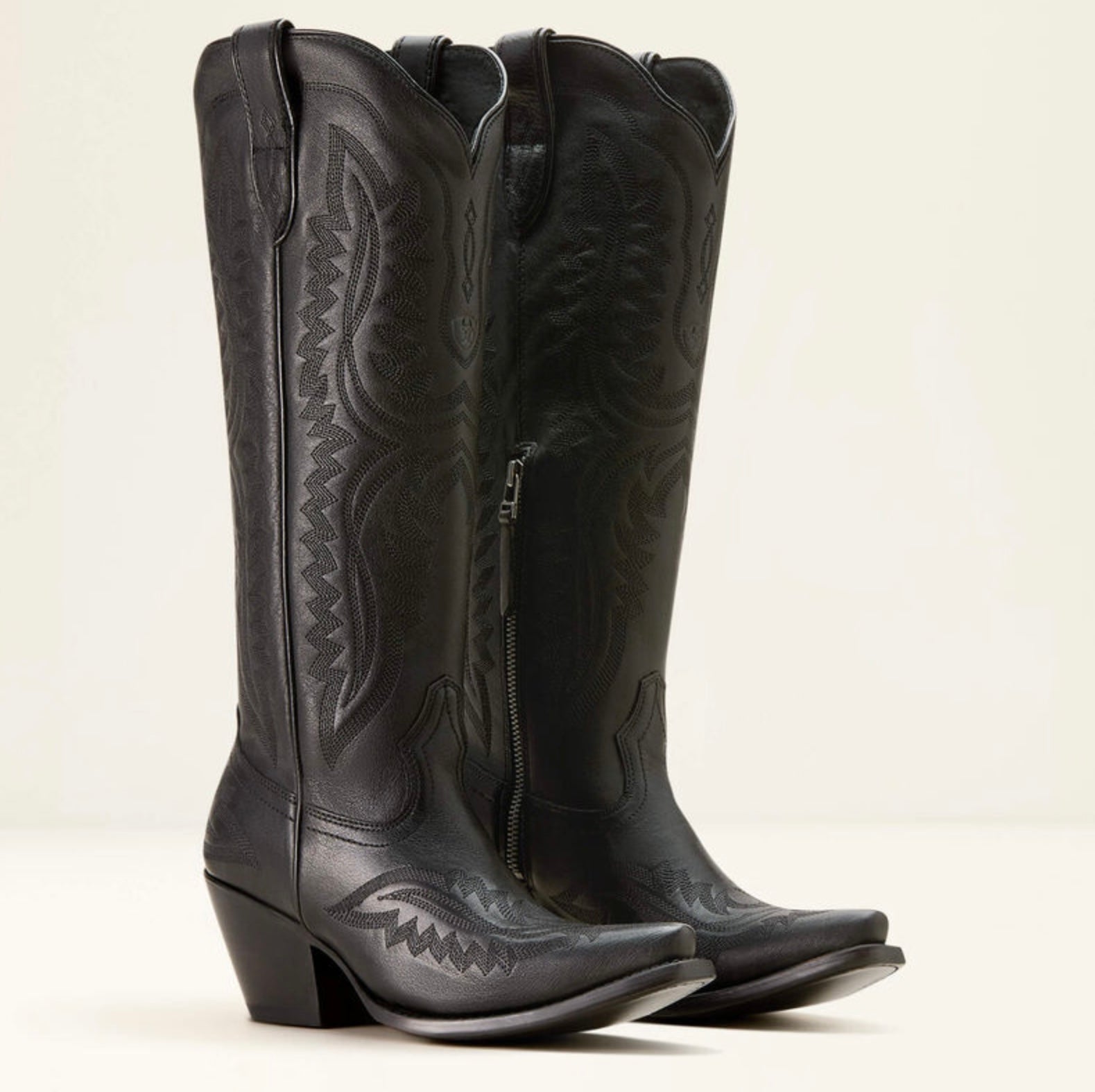 Women's Ariat Casanova Obsidian Black Snip Toe Boots