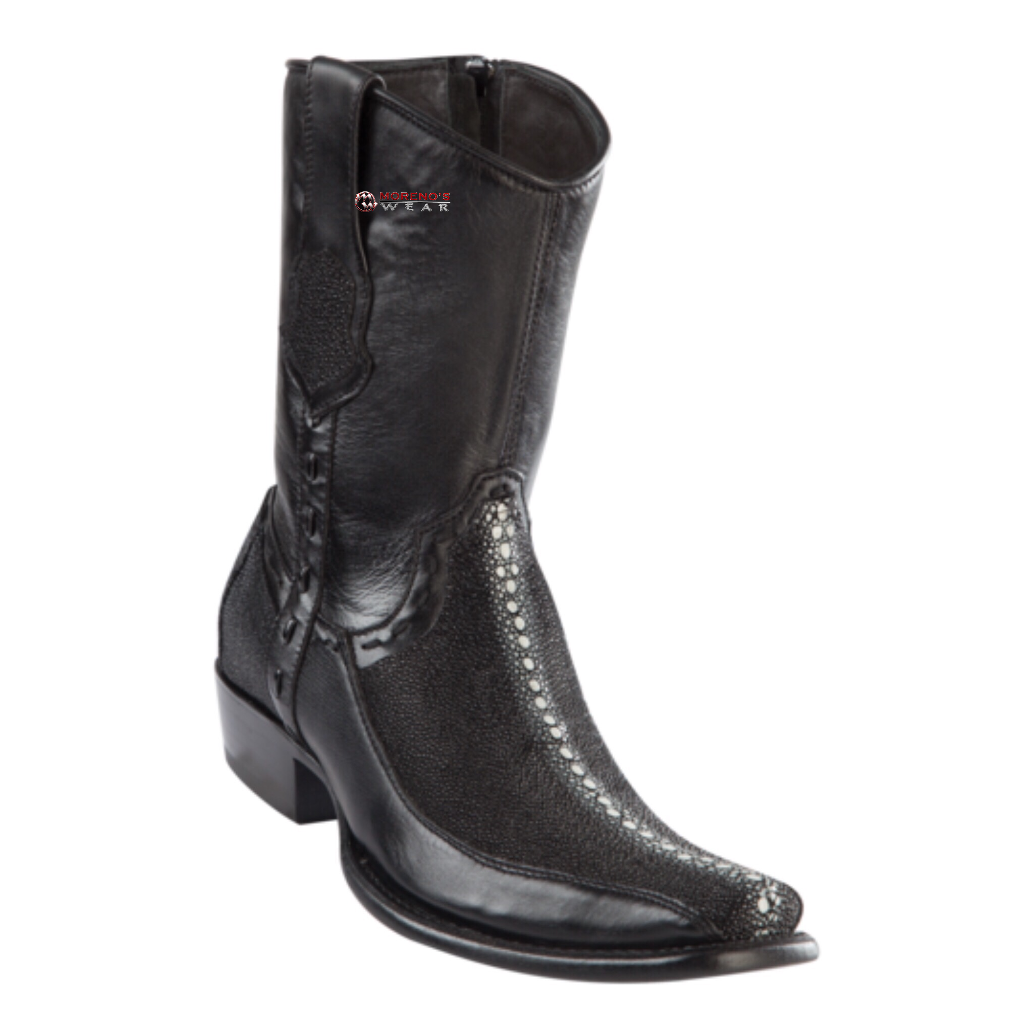Men's Wild West Stingray Rowstone With Deer Ankle Boots Dubai Toe