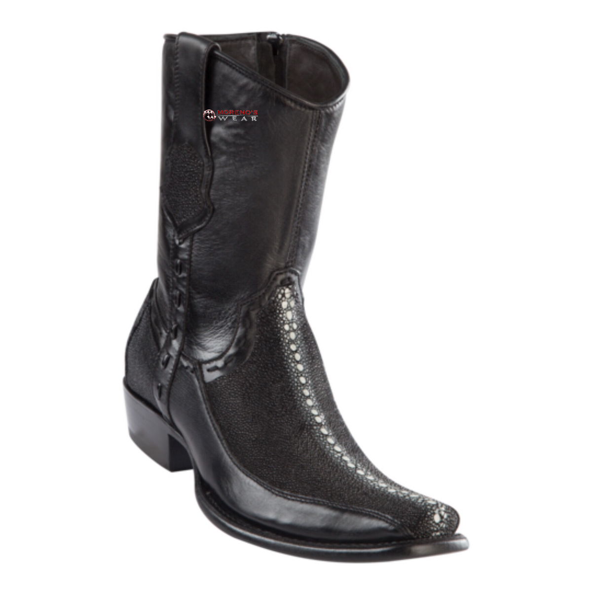Men's Wild West Stingray Rowstone With Deer Ankle Boots Dubai Toe