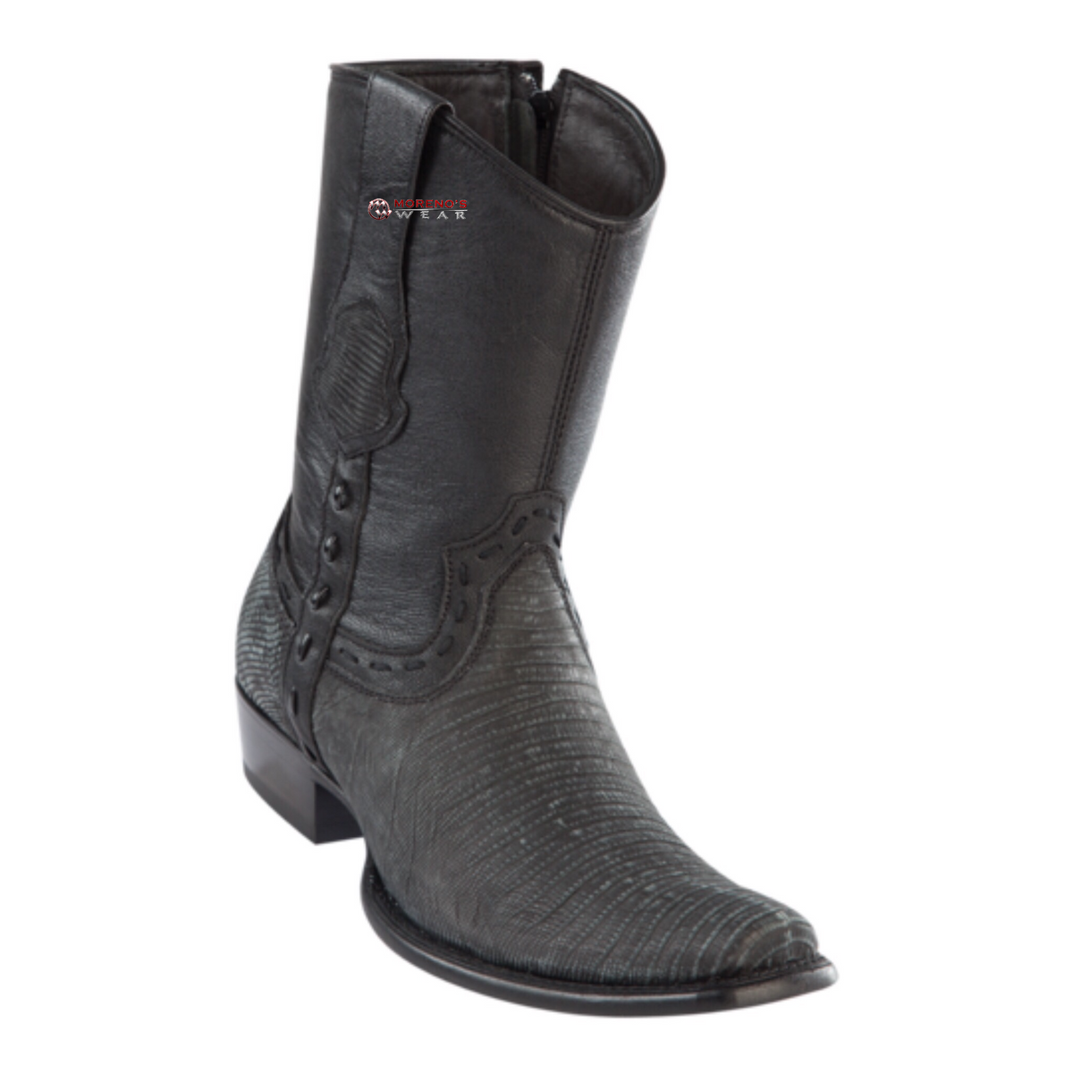 Men's Wild West Teju Lizard Ankle Boots Dubai Toe