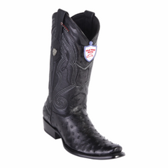 Men's Wild West Ostrich Boots Dubai Toe