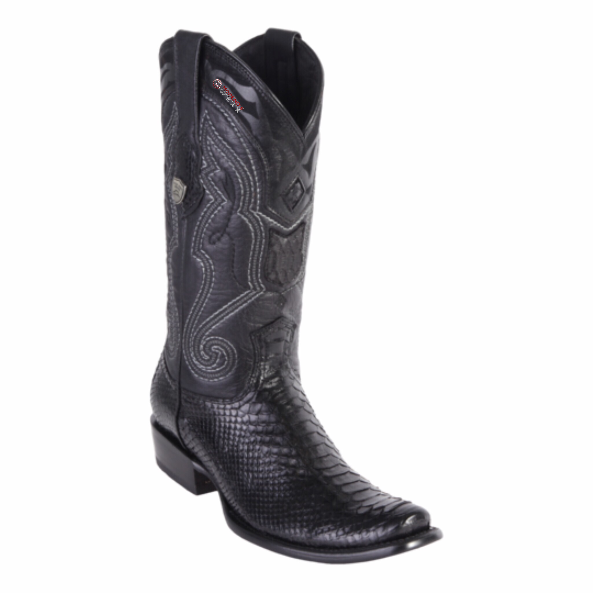 Men's Wild West Python Boots Dubai Toe