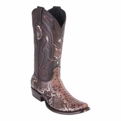 Men's Wild West Python Boots Dubai Toe