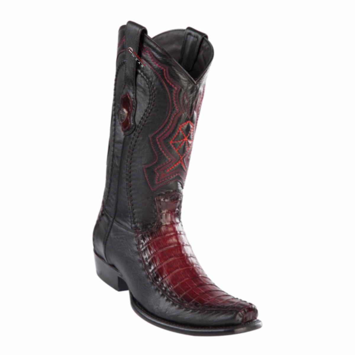 Men's Wild West Caiman Belly With Deer Boots Dubai Toe