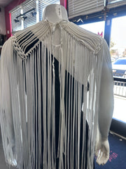 REYNA MACRAME CAPE