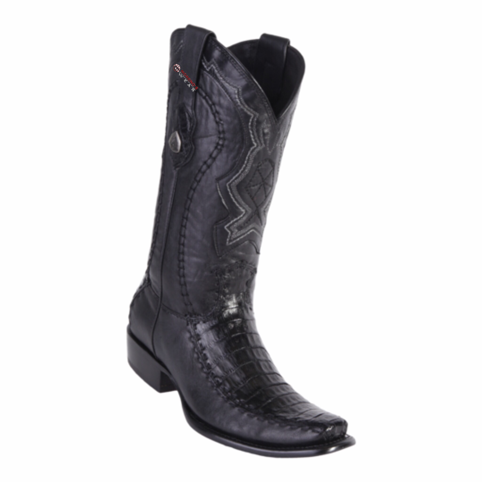 Men's Wild West Caiman Belly With Deer Boots Dubai Toe