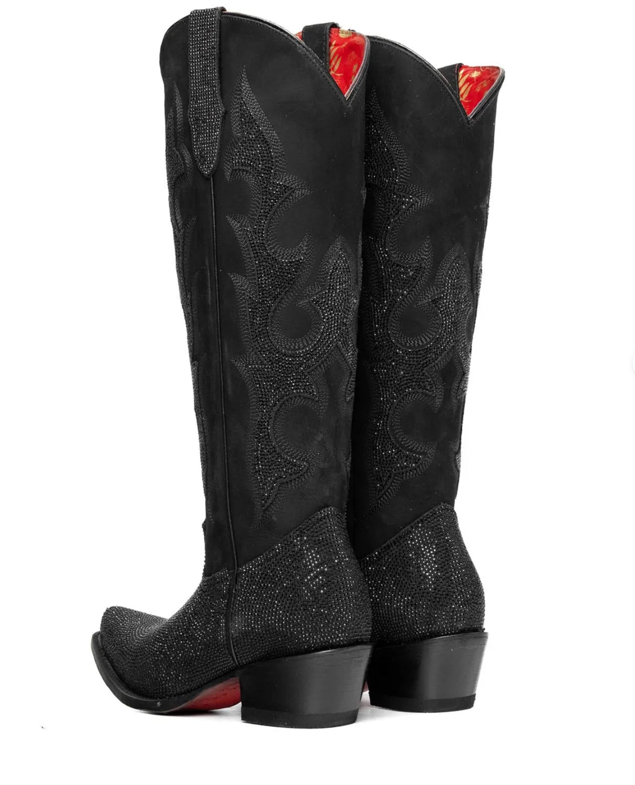 Rock'Em Carter Starlight Red Bottom Snip Toe Cowgirl Boot