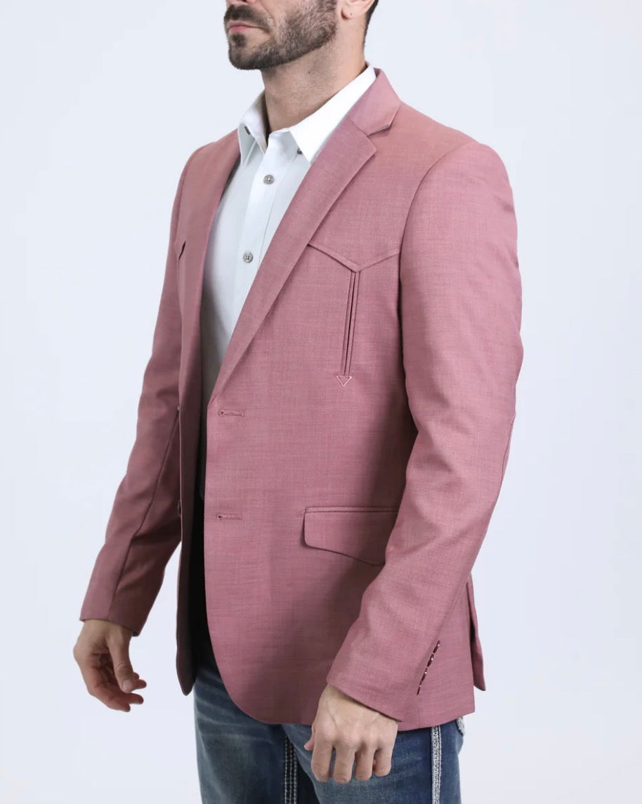 Men's Platini Western Blazer Red