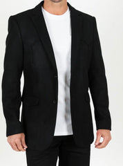 Men's Platini Western Faux Suede Blazer