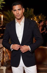 Men's Barabas Rhinestone Western Blazer