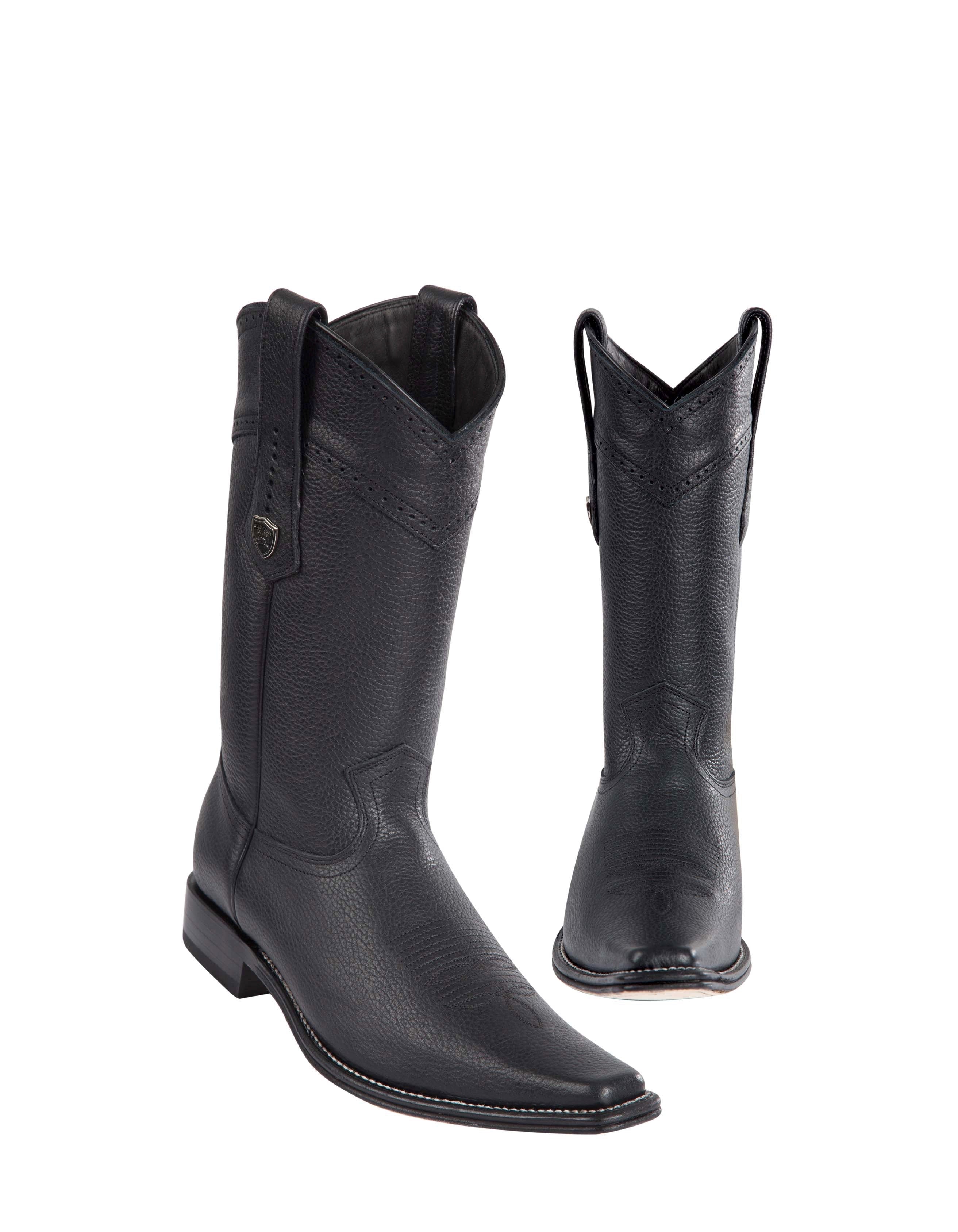 Men's Wild West Grisly Boots European Square Toe