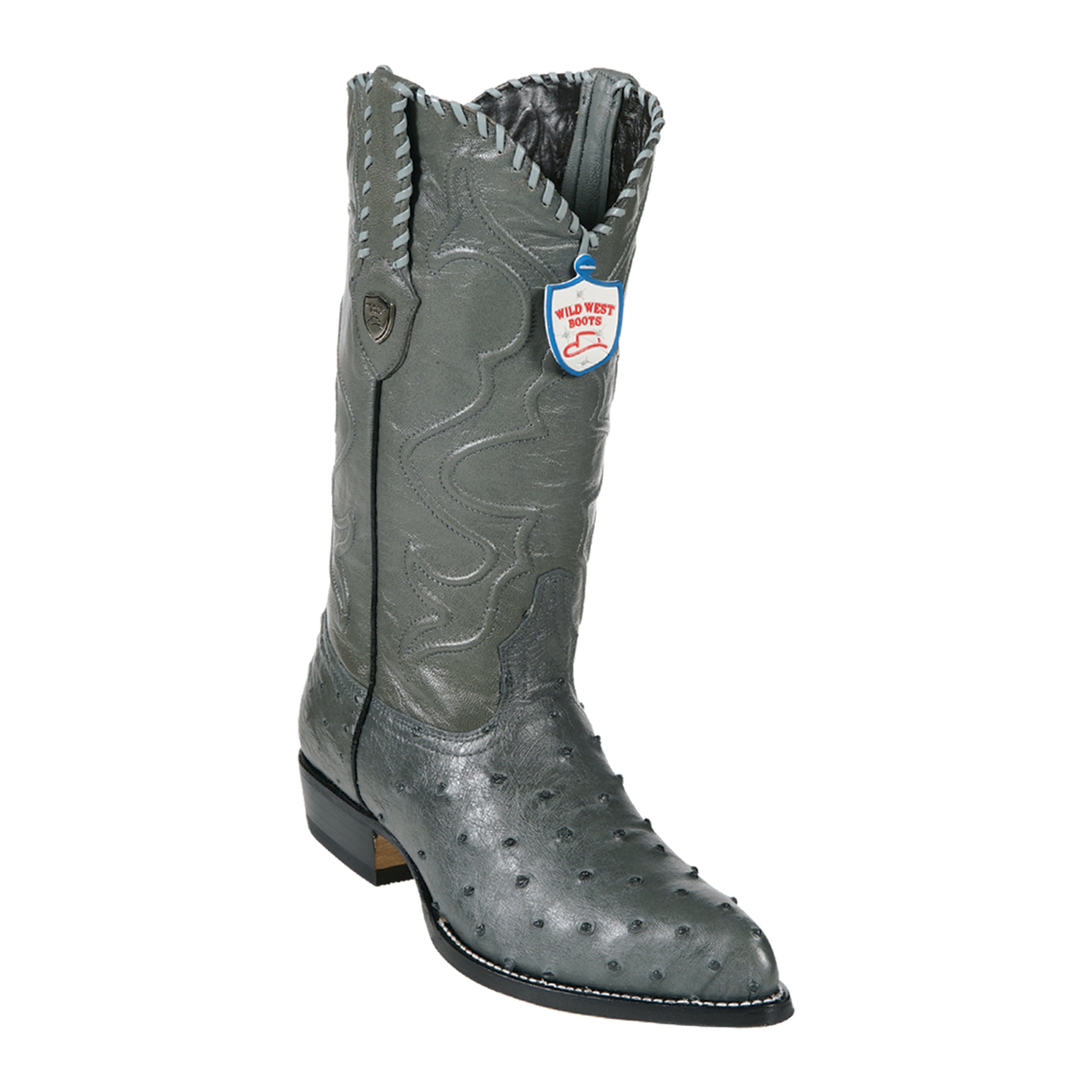 Men's Wild West Ostrich Boots J Toe
