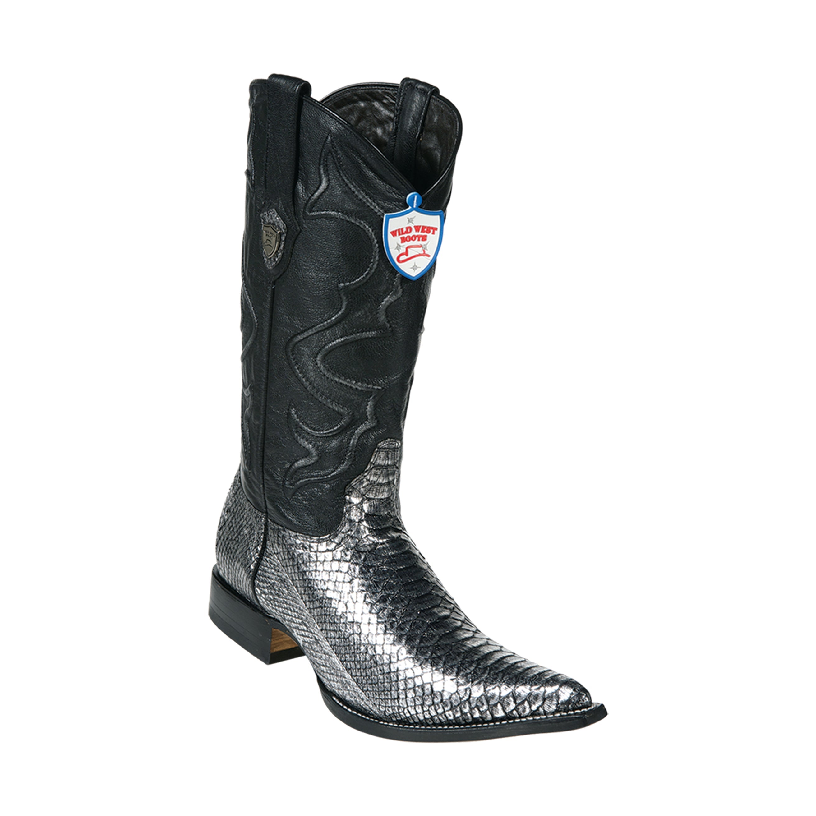 Men's Wild West Python Boots 3x Toe