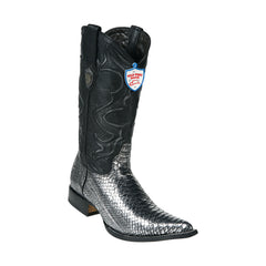 Men's Wild West Python Boots 3x Toe