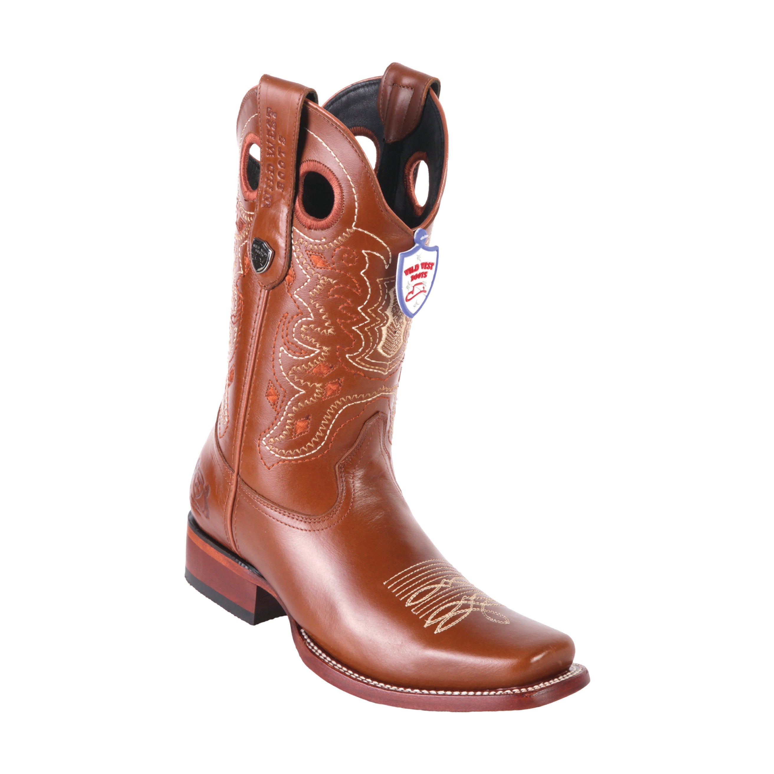 Men's Wild West PullUp Boots Square Toe