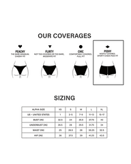 WHAT A STUD BIKINI BOTTOM BLACK