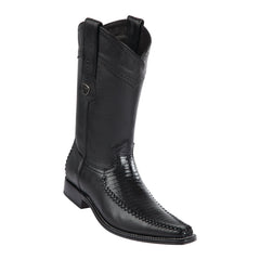 Men's Wild West Teju With Deer Boots European Square Toe