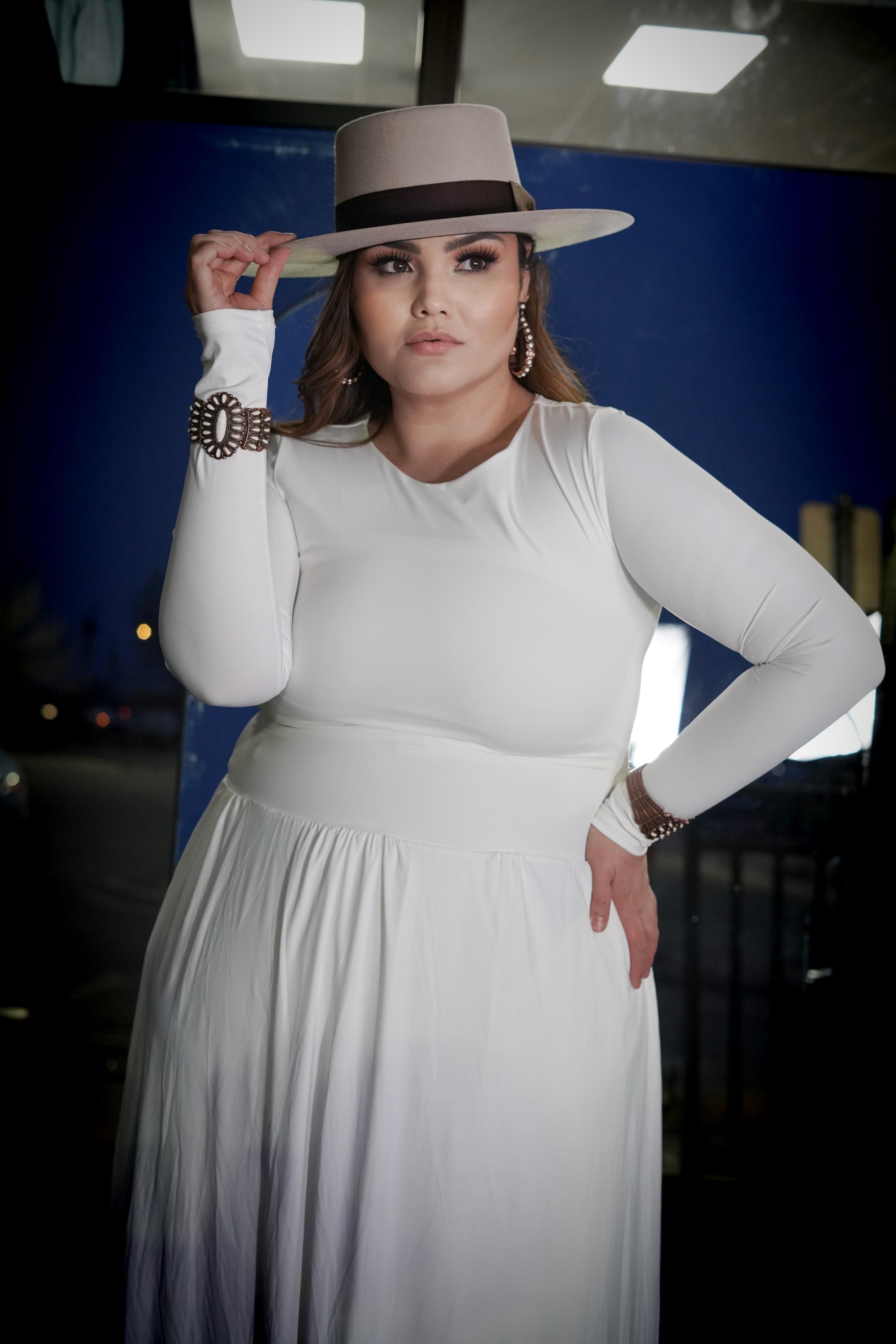 Elsa Dress White